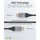 Goobay Καλώδιο Hdmi 2.1 76277 Με Ethernet, 8K/60Hz, 48 Gbps, 40M, Μαύρο Goobay Καλώδιο Hdmi 2.1 76277 Με Ethernet, 8K/60Hz, 48 Gbps, 40M, Μαύρο