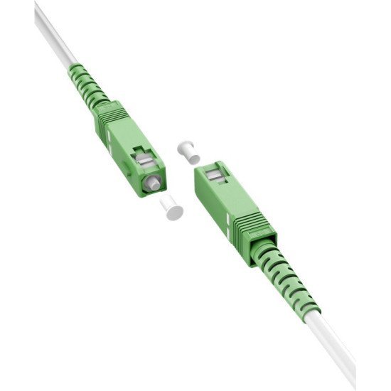 Goobay Καλώδιο Οπτικής Ίνας Sc-Apc 59599, Singlemode Os2, 15M, Λευκό Goobay Καλώδιο Οπτικής Ίνας Sc-Apc 59599, Singlemode Os2, 15M, Λευκό