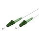Goobay Καλώδιο Οπτικής Ίνας Lc-Apc 59583, Singlemode Os2, 0.5M, Λευκό Goobay Καλώδιο Οπτικής Ίνας Lc-Apc 59583, Singlemode Os2, 0.5M, Λευκό