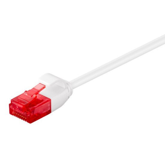 Goobay Καλώδιο Δικτύου 71550, Cat 6 U/Utp, Slim, Copper, 250Mhz, 0.25M, Λευκό Goobay Καλώδιο Δικτύου 71550, Cat 6 U/Utp, Slim, Copper, 250Mhz, 0.25M, Λευκό