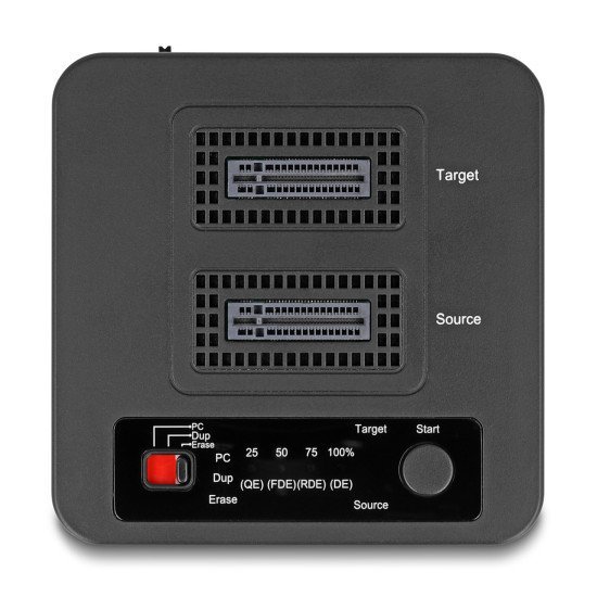 Delock Docking Station Για M.2 Nvme Ssd 64300, 2 Θέσεων, 20Gbps, Clone/Erase Function, Μαύρο Delock Docking Station Για M.2 Nvme Ssd 64300, 2 Θέσεων, 20Gbps, Clone/Erase Function, Μαύρο