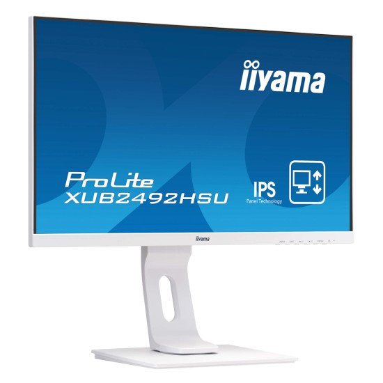 Iiyama Used Οθόνη Xub2492Hsuw1 Ips-Led, 23.8" 1920X1080, Vga/Hdmi/Displayport, Grade B Iiyama Used Οθόνη Xub2492Hsuw1 Ips-Led, 23.8" 1920X1080, Vga/Hdmi/Displayport, Grade B