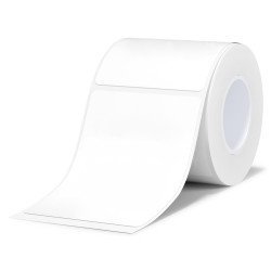 Niimbot Ρολό Θερμικών Αυτοκόλλητων Ετικετών T40X60-125-Wh, 40X60Mm, 125 Ετικέτες, Λευκό