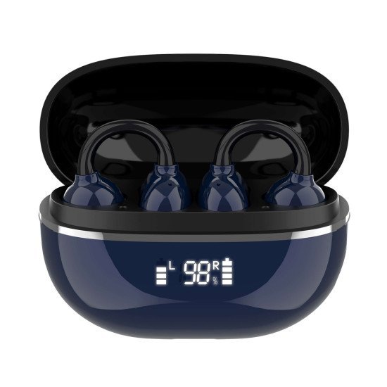 Ldnio Earphones Με Θήκη Φόρτισης T09, Ows, Φ10Mm, 35/400Mah, Μπλε Ldnio Earphones Με Θήκη Φόρτισης T09, Ows, Φ10Mm, 35/400Mah, Μπλε