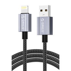 Orico Καλώδιο Lightning Σε Usb Gqa12, 2.4A, 480Mbps, 1M, Μαύρο