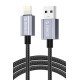 Orico Καλώδιο Lightning Σε Usb Gqa12, 2.4A, 480Mbps, 1M, Μαύρο Orico Καλώδιο Lightning Σε Usb Gqa12, 2.4A, 480Mbps, 1M, Μαύρο