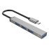 Orico Usb Hub Ah-13, 4X Θυρών, Usb 3.0, 5Gbps, Usb-C Σύνδεση, Γκρι