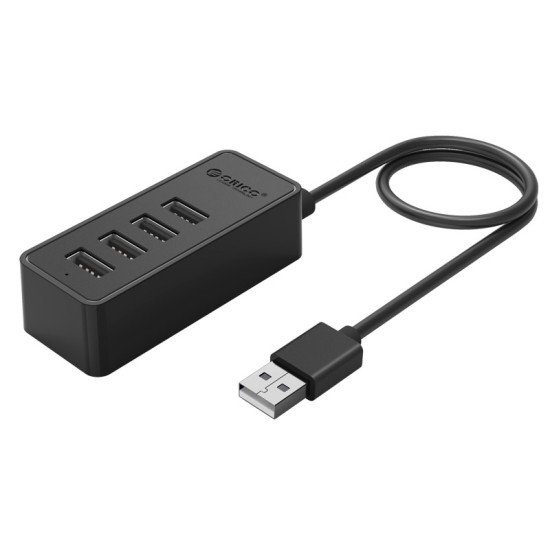 Orico Usb Hub W5P-U2, 4X Θυρών, Usb 2.0, 480Mbps, Usb Σύνδεση, 1M Καλώδιο, Μαύρο Orico Usb Hub W5P-U2, 4X Θυρών, Usb 2.0, 480Mbps, Usb Σύνδεση, 1M Καλώδιο, Μαύρο
