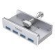 Orico Usb Hub Mh4Pu-P Με Σφιγκτήρα, 4X Θυρών, 5Gbps, Usb Σύνδεση, Ασημί Orico Usb Hub Mh4Pu-P Με Σφιγκτήρα, 4X Θυρών, 5Gbps, Usb Σύνδεση, Ασημί