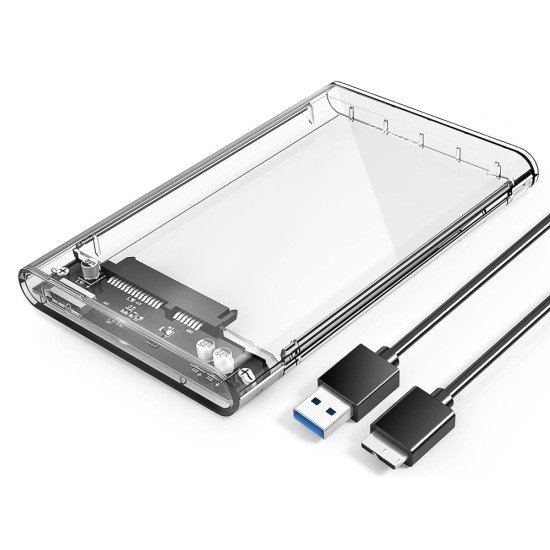 Orico Θήκη Για 2.5" Sata Hdd/Ssd 2139U3, 5Gbps, Διάφανη Orico Θήκη Για 2.5" Sata Hdd/Ssd 2139U3, 5Gbps, Διάφανη