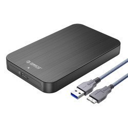Orico Θήκη Για 2.5" Sata Hdd/Ssd Hm25U3, 5Gbps, Μαύρη