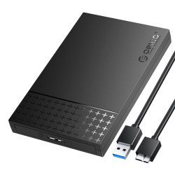 Orico Θήκη Για 2.5" Sata Hdd/Ssd 2526U3-V1, 5Gbps, Μαύρη