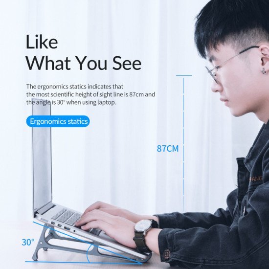 Orico Βάση Για Laptop Ma15, 11-17.4", Μεταλλική, Γκρι Orico Βάση Για Laptop Ma15, 11-17.4", Μεταλλική, Γκρι