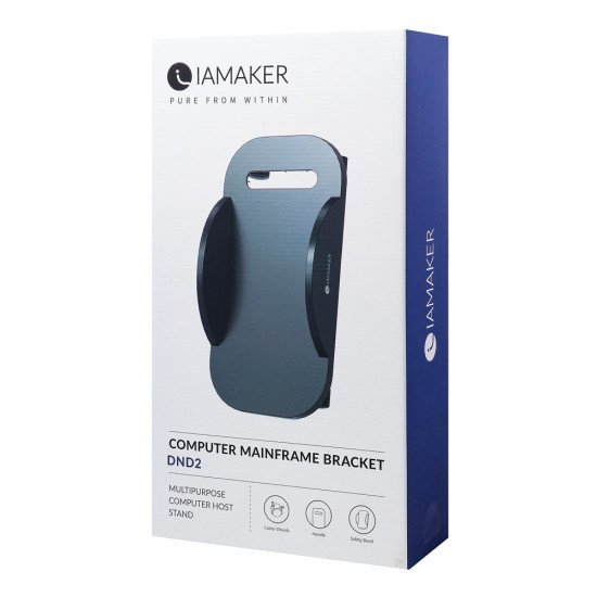Iamaker Βάση Pc Dnd2 Με Ροδάκια, Universal, 22X47Cm, Μαύρη Iamaker Βάση Pc Dnd2 Με Ροδάκια, Universal, 22X47Cm, Μαύρη