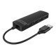 Orico Usb Hub Fl02, 4X Θυρών, Usb 2.0, 480Mbps, Usb Σύνδεση, Μαύρο Orico Usb Hub Fl02, 4X Θυρών, Usb 2.0, 480Mbps, Usb Σύνδεση, Μαύρο