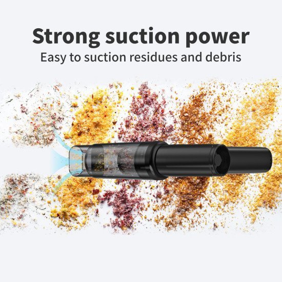 Kinzir 2 Σε 1 Σκουπάκι Χειρός & Air Duster Ad51, 180W, 4000Mah, Μαύρο Kinzir 2 Σε 1 Σκουπάκι Χειρός & Air Duster Ad51, 180W, 4000Mah, Μαύρο