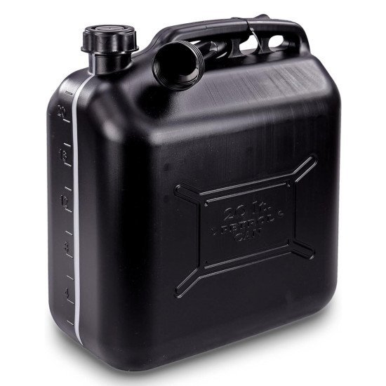 Proplus Δοχείο Καυσίμων 530047 Με Σπιράλ, Πλαστικό, 20Lt, Μαύρο Proplus Δοχείο Καυσίμων 530047 Με Σπιράλ, Πλαστικό, 20Lt, Μαύρο