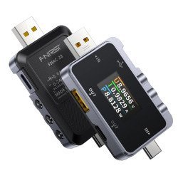 Fnirsi Usb Tester Φόρτισης Fnac-28, Usb & Usb-C
