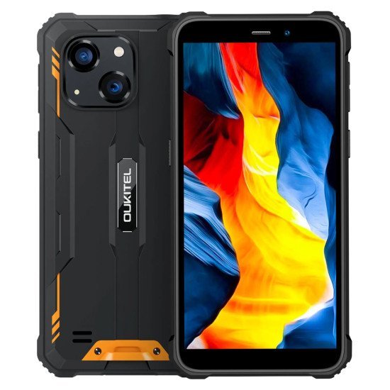 Oukitel Smartphone G2, 6", 4/64Gb, 6300Mah, Ip68/Ip69K, Πορτοκαλί Oukitel Smartphone G2, 6", 4/64Gb, 6300Mah, Ip68/Ip69K, Πορτοκαλί