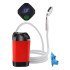 Powertech Φορητή Αντλία/Ντουζιέρα Για Camping Pt-1429, Επαναφορτιζόμενη, Κόκκινη