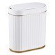 Home Use Κάδος Απορριμμάτων Huh-0226 Με Φωτοκύτταρο, 7Lt, Λευκός Home Use Κάδος Απορριμμάτων Huh-0226 Με Φωτοκύτταρο, 7Lt, Λευκός