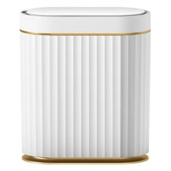 Home Use Κάδος Απορριμμάτων Huh-0226 Με Φωτοκύτταρο, 7Lt, Λευκός Home Use Κάδος Απορριμμάτων Huh-0226 Με Φωτοκύτταρο, 7Lt, Λευκός