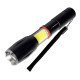 Esperanza Φορητός Φακός Led Eot070, 250Lm, Ipx3, Zoom, Με Μαγνήτη, Μαύρος