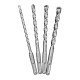 Deli Σετ Τρυπάνια Dh-Ycz004-Wd1 Για Τοίχο, 40Cr Yg8, 6/8/10/12X160Mm, Sds Plus, 4Τμχ