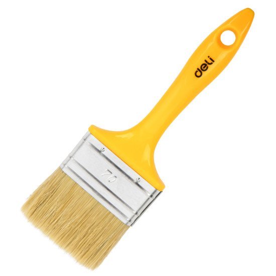 Deli Πινέλο Βαφής Dl509137 Με Φυσικές Τρίχες, Πλαστική Λαβή, 70Mm Deli Πινέλο Βαφής Dl509137 Με Φυσικές Τρίχες, Πλαστική Λαβή, 70Mm