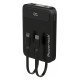 Powertech Power Bank Με Καλώδια Και Οθόνη Pt-1417 10000Mah, 22.5W, Μαύρο Powertech Power Bank Με Καλώδια Και Οθόνη Pt-1417 10000Mah, 22.5W, Μαύρο