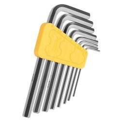 Deli Σετ Κλειδιά Allen Dl230008 Σε Σχήμα L, 1.5-6Mm, 8Τμχ