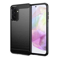 Powertech Θήκη Carbon Mob-2004 Για Samsung A26 5G, Μαύρη