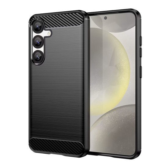 Powertech Θήκη Carbon Mob-2005 Για Samsung A55 5G, Μαύρη Powertech Θήκη Carbon Mob-2005 Για Samsung A55 5G, Μαύρη
