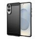 Powertech Θήκη Carbon Mob-2009 Για Samsung S25 Edge, Μαύρη Powertech Θήκη Carbon Mob-2009 Για Samsung S25 Edge, Μαύρη