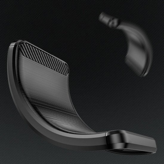 Powertech Θήκη Carbon Mob-2009 Για Samsung S25 Edge, Μαύρη Powertech Θήκη Carbon Mob-2009 Για Samsung S25 Edge, Μαύρη