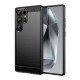 Powertech Θήκη Carbon Mob-2010 Για Samsung S25 Ultra, Μαύρη Powertech Θήκη Carbon Mob-2010 Για Samsung S25 Ultra, Μαύρη