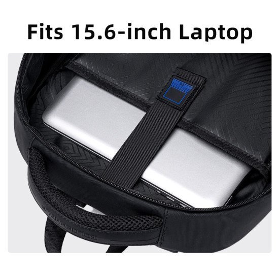 Golden Wolf Τσάντα Πλάτης Gb00711 Με Θήκη Laptop 15.6", 27L, Μαύρη Golden Wolf Τσάντα Πλάτης Gb00711 Με Θήκη Laptop 15.6", 27L, Μαύρη