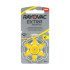 Rayovac Μπαταρίες Ακουστικών Βαρηκοΐας 10Mf, Mercury Free, 1.45V, 6Τμχ