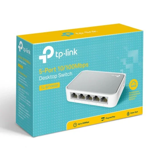 Tp-Link Desktop Switch Tl-Sf1005D, 5-Port 10/100M, Ver. 17.0 Tp-Link Desktop Switch Tl-Sf1005D, 5-Port 10/100M, Ver. 17.0
