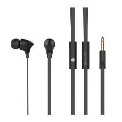 Celebrat Earphones Με Μικρόφωνο G3, On/Off, 10Mm, 3.5Mm, 1.2M, Μαύρα