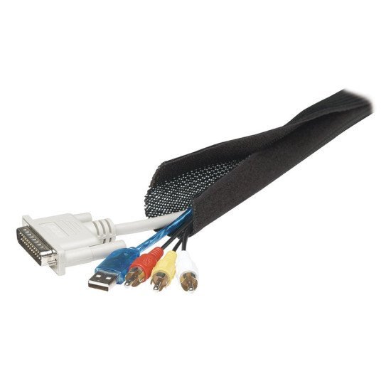 Powertech Δεματικό Καλωδίων Τύπου Flex Wrap, 1.8M, Black Powertech Δεματικό Καλωδίων Τύπου Flex Wrap, 1.8M, Black