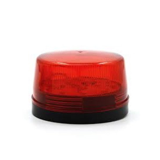 Strobe Εσωτερικών & Εξωτερικών Χώρων, Led, 12V, Red