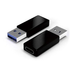 POWERTECH αντάπτορας USB 3.0 σε USB-C θηλυκό CAB-UC023, μαύρος