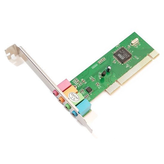 Powertech Κάρτα Επέκτασης Pci To 6 Channel Audio, Chipset Cm8738