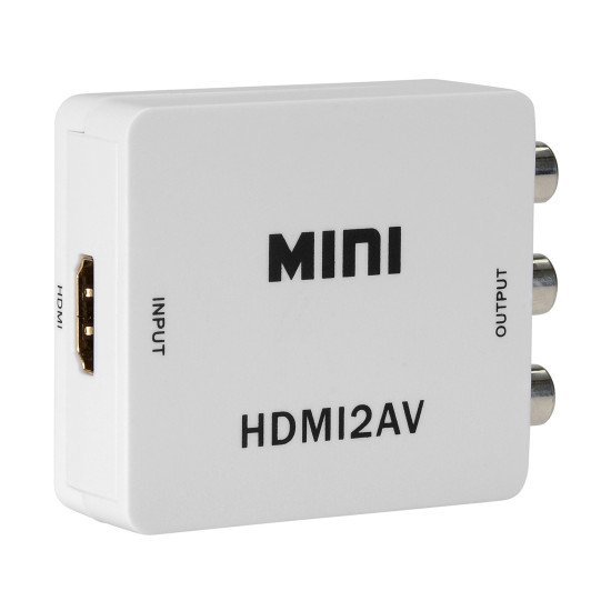 Powertech Hd Video Converter Cab-H082 Από Hdmi Σε 3X Rca, Full Hd Powertech Hd Video Converter Cab-H082 Από Hdmi Σε 3X Rca, Full Hd