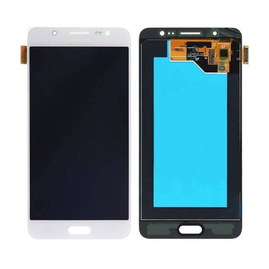 Samsung Original Lcd & Touch Panel Για Galaxy J5 2016 J510F, White