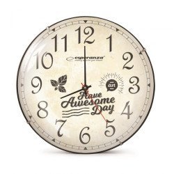 Esperanza Ρολόι Τοίχου Lausanne Ehc018L, 30Cm, Λευκό
