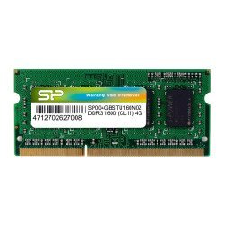 Silicon Power Μνήμη Ddr3 Sodimm, 4Gb, 1600Mhz, Pc3-12800, Cl11 Silicon Power Μνήμη Ddr3 Sodimm, 4Gb, 1600Mhz, Pc3-12800, Cl11