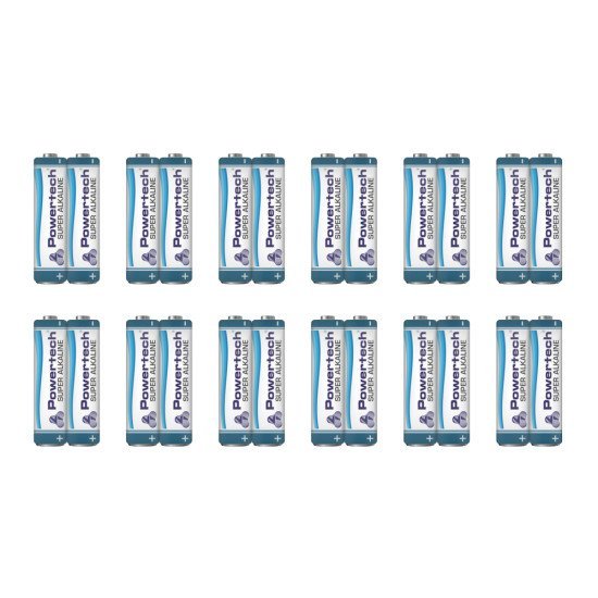 POWERTECH Super Αλκαλικές μπαταρίες AA LR6 PT-716, 12x 2τμχ POWERTECH Super Αλκαλικές μπαταρίες AA LR6 PT-716, 12x 2τμχ
