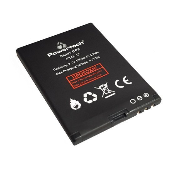 Powertech Μπαταρία Sp-Ptm12-Bat Για Κινητό Τηλέφωνο Sentry Eco, 1000Mah Powertech Μπαταρία Sp-Ptm12-Bat Για Κινητό Τηλέφωνο Sentry Eco, 1000Mah